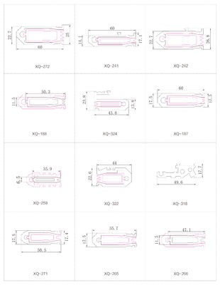 Custom Right Angle Aluminium Corner Joint Extrusion Slotting
