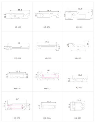 Custom Right Angle Aluminium Corner Joint Extrusion Slotting